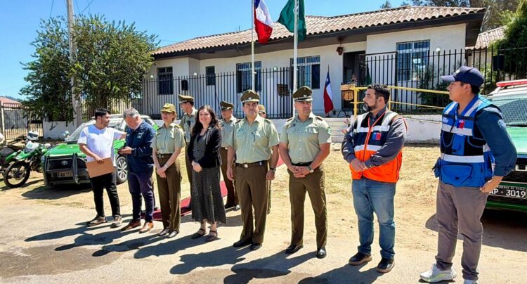 Inauguración de Subcomisaría Temporal en Lo Vásquez