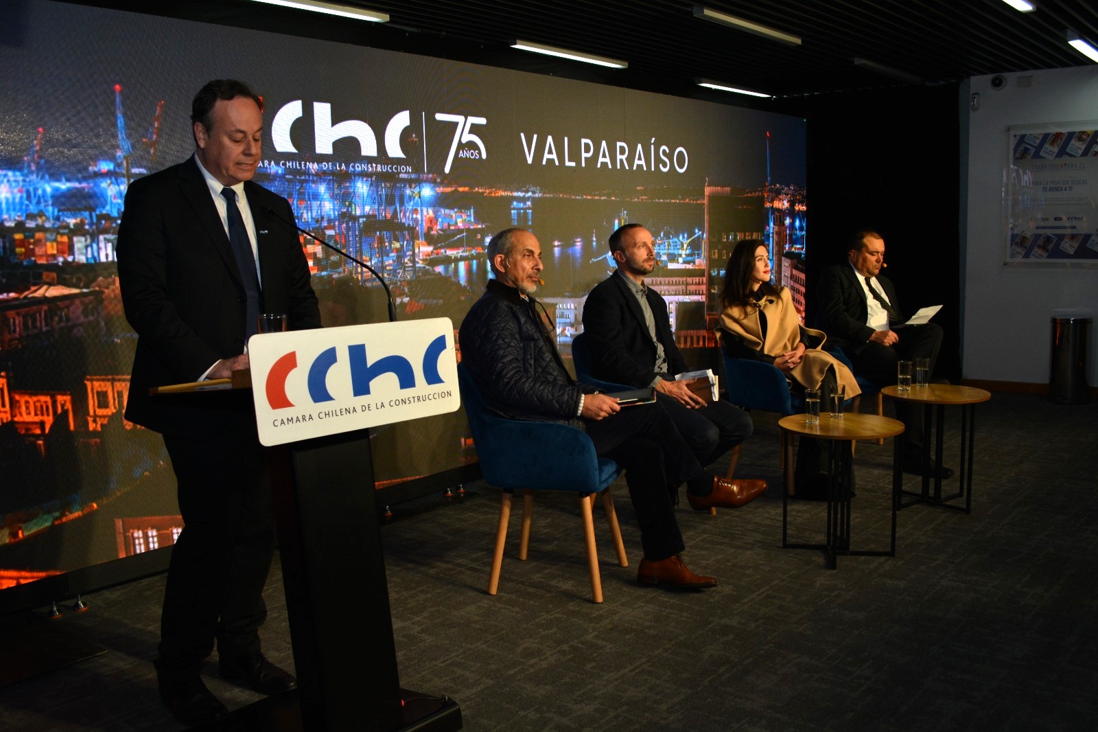 Con ministro Poduje y alcaldesa Ripamonti, ciclo de la CChC Valparaíso puso el foco en vivienda, reconstrucción e integración urbana